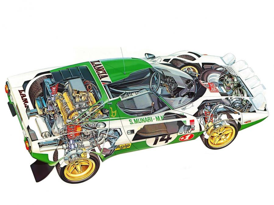  Lancia Stratos Group 4 1972 года  (фото 2 из 30)
